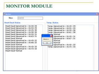 MONITOR MODULE
 
