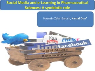 Hasnain Zafar Baloch, Kamal Dua*
Social Media and e-Learning in Pharmaceutical
Sciences: A symbiotic role
 