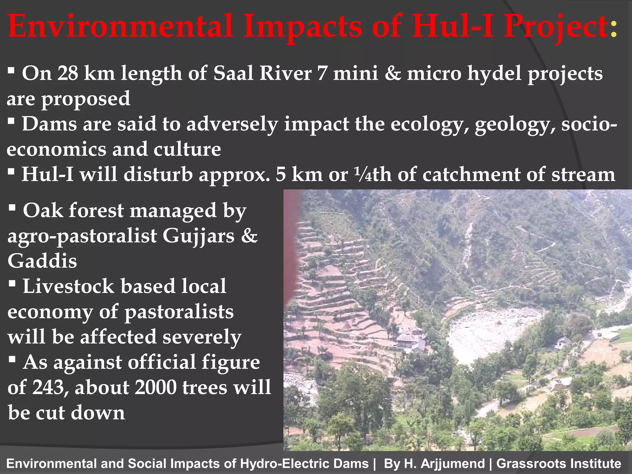 Environmental and Social Impacts of Hydro-Electric Dams in Chamba ...