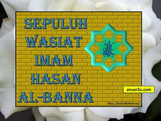 TOKOH SEM 4 : HASSAN AL BANNA