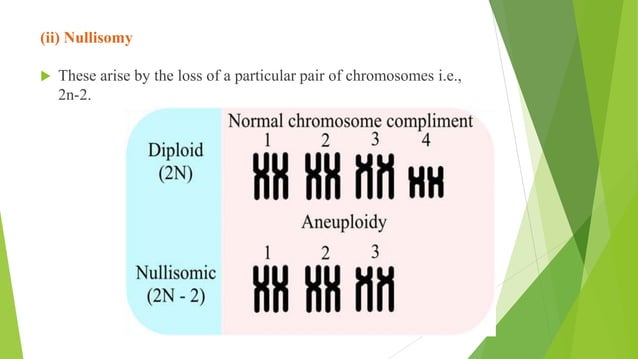 Structural and numerical variations in chromosomes and their ...