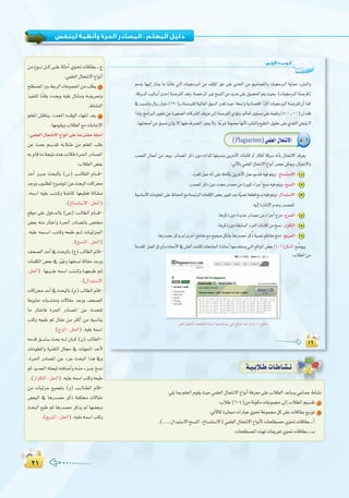 ≤±≤±
:
á`«`HÓ`WäÉ`WÉ`°û`f
:»∏jÉÃº∏©ŸGΩƒ≤jå«M»ª∏©dG∫Éëàf’G´GƒfCGáaô©e≈∏YÜÓ£dGóYÉ°ùj»YÉªL•É°ûf
.ÜÓW(6-4)øeáfƒµeäÉYƒª›¤EGÜÓ£dGº«°ù≤J 1
:»JB’ÉcIÌ©ÑeäGQÉÑY…ƒ–áYƒª›πc≈∏YäÉbÉ£H™jRƒJ 2
.(.....∫GóÑà°S’Gï°ùædG,ñÉ°ùæà°S’G)»ª∏©dG∫Éëàf’G´GƒfC’äÉë∏£°üe…ƒ–äÉbÉ£H ``CG
.äÉë∏£°üŸG√ò¡däÉØjô©J…ƒ–äÉbÉ£H ``Ü
øe´ƒ````fπ```c≈``∏Yá∏ãeCG…ƒ`–äÉbÉ£H ``ê
.»ª∏©dG∫Éëàf’G´GƒfCG
í∏£°üŸGÚH§HôdGäÉYƒªéŸGøeÖ∏£j 3
ò«Øæàd É`kà`bh Oó`ëjh ¬«∏Y ∫É``ã`eh ¬```Øjô`©``Jh
.•É°ûædG
º∏©ŸG ¢ûbÉæj ,OóëŸG â``bƒdG AÉ¡àfG ó©H 4
.É¡eƒ≤jhÜÓ£dG™eäÉHÉLE’G
:»ª∏©dG∫Éëàf’G´GƒfCG≈∏YáMÎ≤eá∏ãeCG
øY å`ëH º``jó≤J ¬HÓ``W øe º∏©ŸG Ö∏W
¬HΩÉbÉeáé«àf√ògâfÉµaIô`◊GQOÉ°üŸG
:ÜÓ£dG¢†©H
óMCG ô``Ñ``Y åëÑdÉH (¢S) Ö```dÉ£dG ΩÉ````b-
óLhhÜƒ``∏£ŸG´ƒ°VƒŸGøYåëÑdGäÉcô
.¬ª°SG ¬«∏Y Ö``à``ch á``∏eÉc É¡©Ñ£a ádÉ`≤``e
.(ñÉ°ùæà°S’G:π◊G)
™bƒe ≈∏Y ∫ƒNó`dÉH (¢U) Ö``dÉ£dG ΩÉ````b-
¢†©H ¬æe QÉàNGh Iô◊G QOÉ°üŸÉH ¢üà
.¬«∏Y ¬`ª```°SG Ö``à`ch ¬©ÑW º```K äÉ``«Fõ÷G
.(ï°ùædG:π◊G)
∞ë°üdGóMCG‘åëÑdÉH(´)ÖdÉ£dGΩÉb-
äÉª∏µdG ¢†©H ‘ qÒZh É¡î°ùf ádÉ≤e óLhh
:π◊G) .É¡``«```∏Y ¬ª°SG Ö``à```ch É``¡©``ÑW º`K
.(∫GóÑà°S’G
äÉcôóMCG‘åëÑdÉH(Ω)ÖdÉ£dGΩÉb-
áYƒæàe äÉjóàæeh ä’É≤e óLhh ∞ë°üdG
Ée QÉàNÉa Iô◊G QOÉ°üŸG øY çóëàJ
Öàch ¬©ÑW ºK ∫É≤e øe ÌcCG øe ¬Ñ°SÉæj
(êõŸG:π◊G).¬«∏Y¬ª°SG
¬eób ≥````HÉ°S åëH ¬```d ¿É```c (¿) ÖdÉ£dG-
äÉeƒ∏©ŸGh á«æ≤àdG ∫É› ‘ äÉ¡÷G óMC’
,Iô◊G QOÉ°üŸG øY AõL åëÑdG Gòg ‘h
ºK ójó÷G ¬ãëÑd ¬``aÉ°VCGh ¬``æe Aõ```L ï°ùf
.(QGôµàdG:π◊G).¬«∏Y¬ª°SGÖàch¬©ÑW
øe äÉ«FõL ™«ªéàH (h) Ö```dÉ``£dG ΩÉb-
¢†©ÑdG ‘ ÉgQó°üe ôcP áØ∏à ä’É≤e
åëÑdG ™ÑW ºK ÉgQó°üe ôcòj ⁄ É¡°†©Hh
.(èjõŸG:π◊G).¬«∏Y¬ª°SGÖàch
:‫ا�وﻟـﻰ‬ ‫اﻟـﻮﺣـﺪة‬:‫ا�وﻟـﻰ‬ ‫اﻟـﻮﺣـﺪة‬
1
2
3
4
5
6
(4 1
8-1(Plagiarism
190
500^000
 