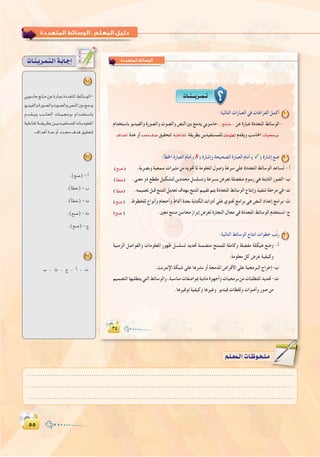 µµµµ
:
‫اﻟﻤﺘﻌﺪدة‬ ‫اﻟﻮﺳﺎﺋﻂ‬
äÉ``æ```jô``ª``J
1
2
3
äÉ`æ`jô`ª`à`dGá`HÉ`LEG
1
»Hƒ°SÉMèàæeøYIQÉÑYIOó©àŸG§FÉ°SƒdG-
ƒjó«ØdGhIQƒ°üdGhäƒ°üdGh¢üædGÚHèeój
Ωó``≤```jh Ö°SÉ◊G äÉ``«``›ôH ΩGó``îà``°SÉH
á«∏YÉØJá```≤jô£Hø```jó```«Øà°ùª∏däÉ````eƒ∏©ŸG
.±GógCGIóYhCGOó``±óg≥«≤ëàd
2
.(í°U)-CG
.(CÉ£N)-Ü
.(CÉ£N)-ä
.(í°U)-ç
.(í°U)-ê
3
Ü , ç , ê , CG , ä
èàæe
äÉ«›ôHäÉeƒ∏©ŸGá«∏YÉØJOó±óg±GógCG
í°U
CÉ£N
CÉ£N
í°U
í°U
........................................................................................................................
........................................................................................................................
........................................................................................................................
º`∏`©ª`dGäÉ`Xƒ`ë`∏`eº`∏`©ª`dGäÉ`Xƒ`ë`∏`e
 