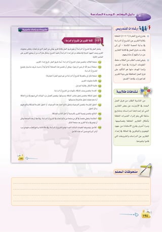 ±π¥
:
±π¥
á≤∏©àŸG(5-5-6)Iô≤ØdGìô°TìÎ≤j
á°SGQódGhCG´hô°ûŸGøYôjô≤àdGáHÉàµH
¤EG …CG - áæeÉãdG á°ü◊G ájGóH ‘
ôjQÉ≤àdGáHÉàc‘πª©dG¥ôaAóHâbh
.º¡©jQÉ°ûehCGº¡JÉ°SGQOøY
ßØMÜÓ£dGøeÖ∏£dGÖæŒ»¨Ñæj
,º°ù≤dG Gò``g ‘ IOQGƒ````dG äÉeƒ∏©ŸG
≈∏Y ó«cCÉàdG ƒg É¡æe ±ó¡dG É``‰EGh
ôjô≤àdGá«æH≈∏Yá¶aÉëŸGπª©dG¥ôa
.º°ù≤dGGòg‘OQGhƒgÉªc
¢ù`jQó`à`∏däGOÉ`°TQEG‫ﺣﺎﺳﻮﺑﻴﺔ‬ ‫ودراﺳﺎت‬ ‫ﻣﺸﺮوﻋﺎت‬
±µ±
‫ﺣﺎﺳﻮﺑﻴﺔ‬ ‫ودراﺳﺎت‬ ‫ﻣﺸﺮوﻋﺎت‬
±µ±±µ±
5-5-6:á°SGQódGhCG´hô°ûŸGøYôjô≤àdGáHÉàc
1
2
.á°SGQódGhCG´hô°ûŸG
3
4
5
6
7
8
9
10
11
º`∏`©ª`dGäÉ`Xƒ`ë`∏`eº`∏`©ª`dGäÉ`Xƒ`ë`∏`e
.........................................................................................................................
.........................................................................................................................
.........................................................................................................................
.........................................................................................................................
πª©dG ¥ô``a øe Ö∏£dG áÑ°SÉæŸG øe
ôjQÉ≤àdG ¢†©H øY â``fÎ``fE’G ‘ åëÑdG
™jQÉ°ûeh äÉ``°``SGQó``d É```gOGó```YEG ” »``à``dG
á≤∏©àŸG äGÈ``ÿG AGô``KEG ºàj »µd á≤HÉ°S
.É¡ª«eÉ°üJh áØ∏àîŸG ôjQÉ≤àdG ∫Éµ°TCÉH
Oƒ¡L øe IOÉØà°S’G ìÎ≤j iô``NCG Iô``eh
OGóYEG ‘ áµ∏ªŸG ‘ øjôµàÑŸGh ÚHƒgƒŸG
»àdG äÉYhô°ûŸGh äÉ°SGQódG øY ôjQÉ≤àdG
.Égò«ØæàHGƒeÉb
á`«`HÓ`WäÉ`WÉ`°û`f
πª©dG ¥ô``a øe Ö∏£dG áÑ°SÉæŸG øe
 