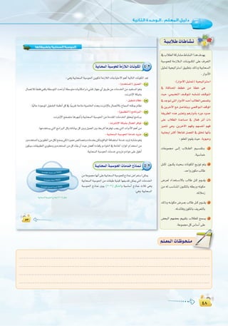 ¥∏
:
¥∏
‘ÜÓ£dGácQÉ°ûe•É°ûædGGòg±ó¡j
áÑ°Sƒë∏d áeRÓ``dG äÉ``fƒ```µŸG ≈∏Y ±ô©àdG
π«ã“ á«é«JGÎ°SG ≥«Ñ£àH ∂dPh á«HÉë°ùdG
.QGhOC’G
:(QGhOC’Gπ«ã“)á«é«JGÎ°SG
‘ IÉ``cÉ```ëŸG §£N øe á£N »g
å«M ,»ª«```∏©àdG ∞`````bƒ```ŸG ¬``HÉ```°ûJ ∞```bƒ````ŸG
‘óLƒ```J»àdGQGhOC’Gó````MCGÖdÉ£dG¢ü``ª≤àj
‘ øjôNB’G ™e π````YÉØàjh ,»``©``bGƒ````dG ∞bƒŸG
á≤jô£dG √òg Èà©Jh ºgQGhOCÉH √QhO OhóM
≈∏Y ÜÓ£dG IóYÉ°ùe ‘ ∫É©a ôKCG äGP
õ«ªàJ »gh ,øjôNB’G º¡ah º¡°ùØfCG º¡a
á«HÉéjEG ÌcCG kÓYÉØJ π°üØdG ‘ ≥∏îJ É¡fCÉH
:º∏©ŸGΩƒ≤jå«M.ájƒ«Mh
äÉYƒª› ≈``dEG ÜÓ``£dG º«``°ù≤à``H 1
.á«°SÉªN
π``µd ¿ƒ```µj å«ë``H äÉfƒµŸG ™jRƒJ ºàj 2
.óMGh¿ƒµeÖdÉW
¢Vô©d OGó©à```°S’ÉH ÖdÉW π``c Ωƒ```≤j 3
øe ¬d Ö°SÉ`æ`ŸG ¿ƒ``µŸÉH ¬£HQh ¬fƒµe
.¬FÓeR
∂dPh ¬``fƒµe ¢Vô``©H ÖdÉW π``c Ωƒ```≤j 4
.¬JóFÉah¿ƒµŸÉH∞jô©àdÉH
¢†©ÑdG º¡°†©H º««≤àH ÜÓ£∏d íª°ùj 5
.áYƒª›πc¢SÉ°SCG≈∏Y
á`«`HÓ`WäÉ`WÉ`°û`f
‘ÜÓ£dGácQÉ°ûe•É°ûædGGòg±ó¡j‘ÜÓ£dGácQÉ°ûe•É°ûædGGòg±ó¡j
áÑ°Sƒë∏d áeRÓ``dG äÉ``fƒ```µŸG ≈∏Y ±ô©àdG
π«ã“ á«é«JGÎ°SG ≥«Ñ£àH ∂dPh á«HÉë°ùdG
‘ IÉ``cÉ```ëŸG §£N øe á£N »g
å«M ,»ª«```∏©àdG ∞`````bƒ```ŸG ¬``HÉ```°ûJ ∞```bƒ````ŸG
‘óLƒ```J»àdGQGhOC’Gó````MCGÖdÉ£dG¢ü``ª≤àj
‘ øjôNB’G ™e π````YÉØàjh ,»``©``bGƒ````dG ∞bƒŸG
á≤jô£dG √òg Èà©Jh ºgQGhOCÉH √QhO OhóM
≈∏Y ÜÓ£dG IóYÉ°ùe ‘ ∫É©a ôKCG äGP
õ«ªàJ »gh ,øjôNB’G º¡ah º¡°ùØfCG º¡a
á«HÉéjEG ÌcCG kÓYÉØJ π°üØdG ‘ ≥∏îJ É¡fCÉH
äÉYƒª› ≈``dEG ÜÓ``£dG º«``°ù≤à``H
π``µd ¿ƒ```µj å«ë``H äÉfƒµŸG ™jRƒJ ºàj
¢Vô©d OGó©à```°S’ÉH ÖdÉW π``c Ωƒ```≤j
øe ¬d Ö°SÉ`æ`ŸG ¿ƒ``µŸÉH ¬£HQh ¬fƒµe
∂dPh ¬``fƒµe ¢Vô``©H ÖdÉW π``c Ωƒ```≤j
¢†©ÑdG º¡°†©H º««≤àH ÜÓ£∏d íª°ùjµ≥µ≥
‫وﺗﻄﺒﻴﻘﺎﺗﻬﺎ‬ ‫اﻟﺴﺤﺎﺑﻴﺔ‬ ‫اﻟﺤﻮﺳﺒﺔ‬
:»ghá«HÉë°ùdGáÑ°Sƒ◊GøjƒµàdáeRÓdGäÉLÉ«àM’GºgCGá«dÉàdGäÉfƒµŸGó©J
:(Ωóîà°ùŸG)π«ª©dG 1
∫É°üJÓd§≤a»Øµjá£°SƒàŸGâ–hCGá£°SƒàeäÉ«fÉµeEGhP»æ≤JRÉ¡L…CG≥jôWøYäÉeóÿGøeó«Øà°ùŸGƒgh
.âfÎfE’GáµÑ°ûH
:π«¨°ûJΩÉ¶f 2
.Ék«dÉMIOƒLƒŸGπ«¨°ûàdGáª¶fCGπc‘ÉkÑjô≤JáMÉàeá«°UÉÿG√òghâfÎfE’ÉH∫É°üJ’ÉHìÉª°ùdG¬æµÁΩÉ¶f
:(≥«Ñ£àdG)èeÉfÈdG 3
.âfÎfE’GíØ°üàeÉgô¡°TCGhá«HÉë°ùdGáÑ°Sƒ◊Gøeáeó≤ŸGäÉeóÿG≥≤ë«dèeÉfôH
:âfÎfE’GáµÑ°ûH∫É°üJGôaƒJ 4
.É¡eóîà°ùj»àdGèeGÈdGπch¬JÉfÉ«HπcÚHhπ«ª©dGÚH§Hô∏dÉgôaƒJÖéj»àdGäGhOC’GºgCGøe
:á«HÉë°ùdGáÑ°Sƒ◊GáeóNOhõe 5
Úeóîà°ùŸGhøjQƒ£ŸGøeπµdíª°ùj»µdIõ«‡¢üFÉ°üNhäÉeóîHøµdh™bGƒŸGáaÉ°†à°SGáeóNOhõŸ¬HÉ°ûeƒgh
¿ƒµ«°SäÉ≤«Ñ£àdG…Qƒ£ehÚeóîà°ùŸGøeπcAÉ≤H¿CGå«Mπ°†aCGIAÉØµHΩOGƒÿG‘áMÉàŸGOQGƒŸGΩGóîà°SGøe
.á«HÉë°ùdGáÑ°Sƒ◊GäÉeóN…OhõeΩOGƒN≈∏Y∫ƒWCG
4-2á«HÉ`ë°ùdGáÑ`°Sƒë∏dáeRÓ`dGäÉ`fƒ`µŸG
5-2á`«HÉ`ë°ùdGá`Ñ`°Sƒ`◊GäÉ`eó`NêPÉ`ª`f
øeáYƒª›É¡fCG≈∏Yá«HÉë°ùdGáÑ°Sƒë∏dêPÉ‰¢VGô©à°SGøµÁ
á«HÉë°ùdG áÑ°Sƒ◊G øe äÉ≤ÑW á«æÑc É¡Áó≤J øµÁ »àdG äÉeóÿG
áÑ°Sƒ◊G êPÉ‰ ÚÑj (2-2) πµ°ûdGh á«°SÉ°SCG êPÉ‰ çÓK »gh
:»gh á«HÉë°ùdG
á«HÉë°ùdGáÑ°Sƒ◊GêPÉ‰(2-2)πµ°T
........................................................................................................................
........................................................................................................................
........................................................................................................................
.........................................................................................................................
º`∏`©ª`dGäÉ`Xƒ`ë`∏`eº`∏`©ª`dGäÉ`Xƒ`ë`∏`e
 