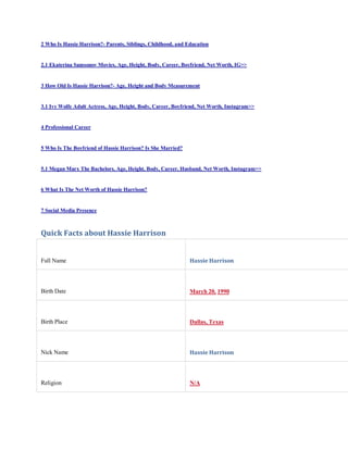 Hassie harrison austin nichols | PDF