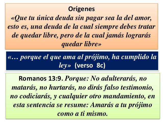 Hasta Que Cristo Venga Romanos 138 14