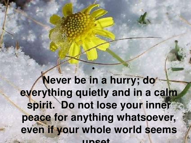 Inner Peace Islam Quotes