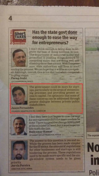 Has the state govt done enough to ease the way for entrepreneurs