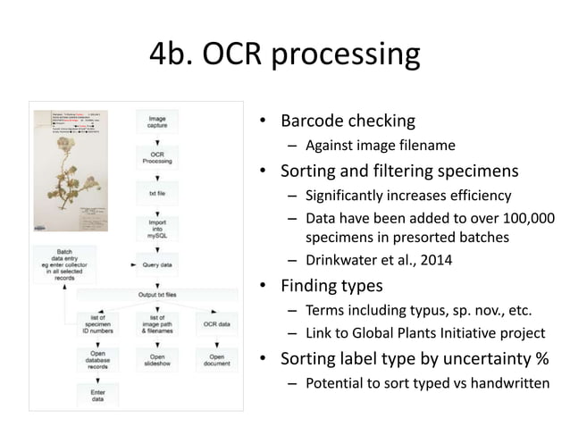 Incorporating OCR into a digitisation and curation workflow | PPT