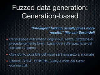 Fuzzing Techniques for Software Vulnerability Discovery