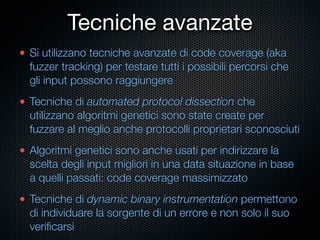 Fuzzing Techniques for Software Vulnerability Discovery