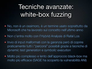 Fuzzing Techniques for Software Vulnerability Discovery