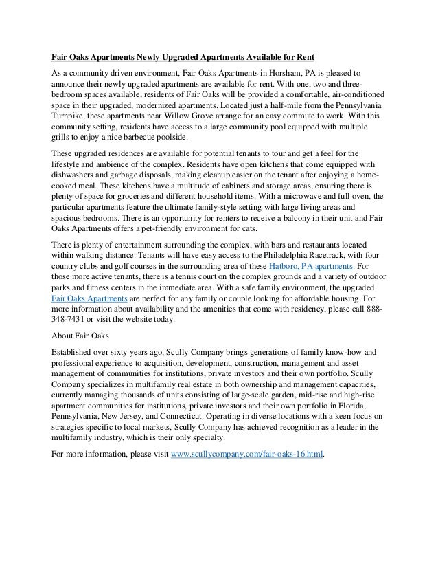 Hatboro, PA Apartments