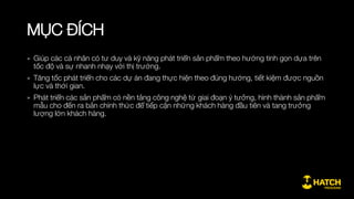 ĐƠN VỊ HỖ TRỢ CHÍNH THỨC
HATCH! COACH đã chiến thắng quỹ hỗ trợ của
Tigers@Mekong cho chương trình mang lại giá trị tốt nhất
cho cộng đồng khởi nghiệp trong năm 2015.
VNP Group (Vật Giá JSC)
disieuthi.vn
TIGERS@Mekong
 
