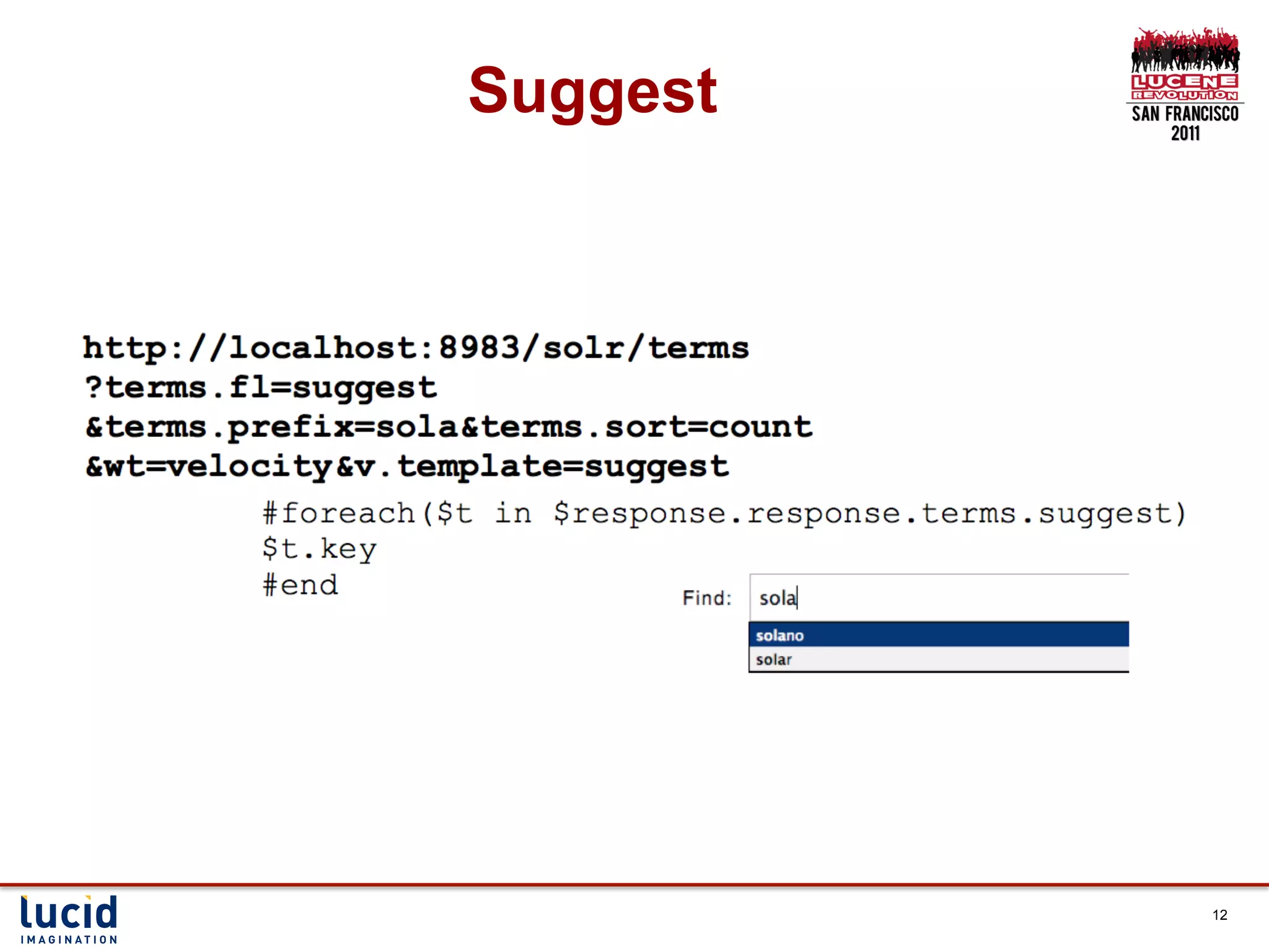 Suggest




          12
 