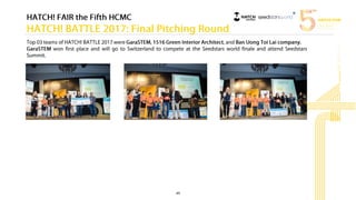 HATCH! FAIR the Fifth 2017 REPORT