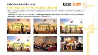 HATCH! FAIR the Fifth 2017 REPORT