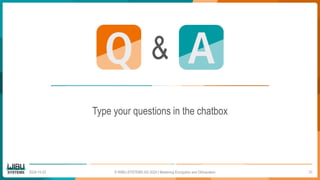 &
Type your questions in the chatbox
2024-10-23 © WIBU-SYSTEMS AG 2024 | Mastering Encryption and Obfuscation 25
 
