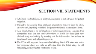 SECTION VIII STATEMENTS
 