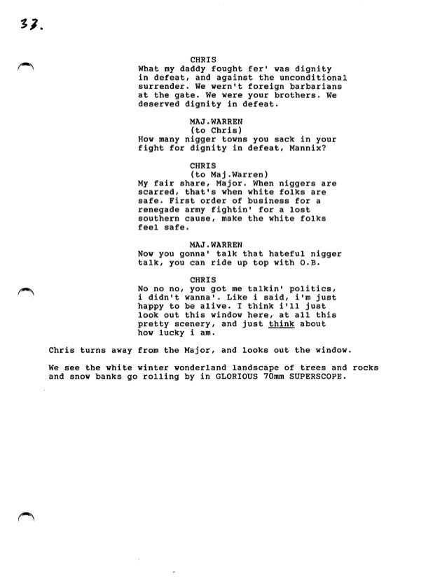 hateful eight hateful eight lincoln letter
