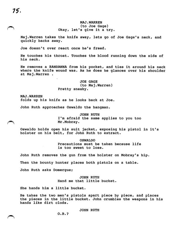 hateful eight hateful eight lincoln letter