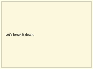 Let’s break it down.
 