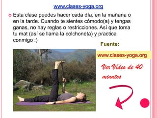 Hatha yoga para principiantes con elena malova | PPTX