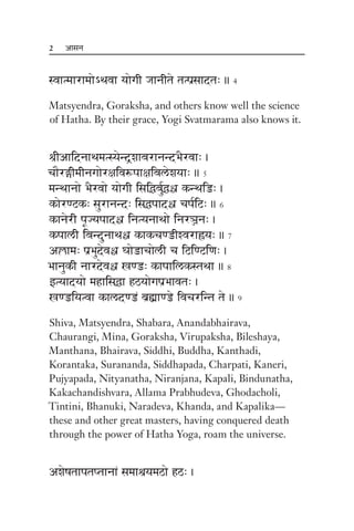 Kanthadi Hatha yogapradipika | PDF