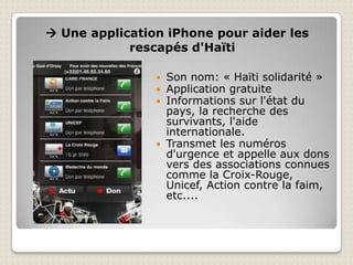 Particularité- L’Alerte
