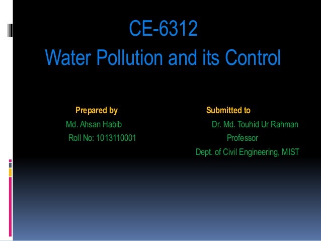 water quality and contamination 2 essay water quality and contamination 2 essay