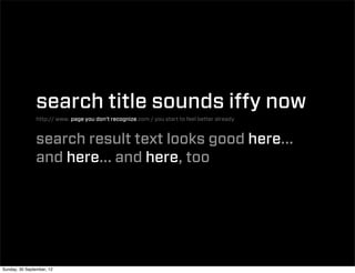 search title sounds iﬀy now
                http:// www. page you don’t recognize.com / you start to feel better already

...