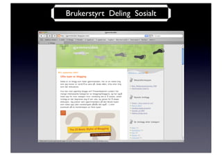 Brukerstyrt Deling Sosialt
 