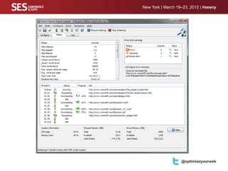 New York | March 19–23, 2012 | #sesny




                   @optimizeyourweb
 