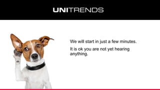 © 2016 Unitrends 1
Uni*Haunted by Your Backup Renewal?
 