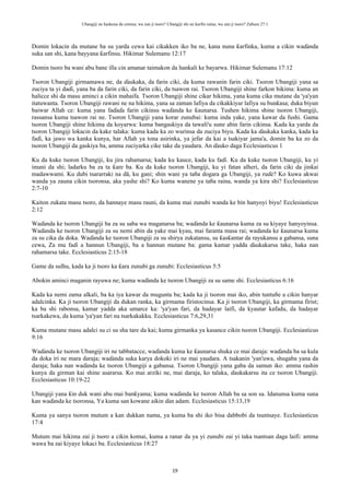 Hausa Script Hausa - Courage Is Beautiful - Psalm 27.pdf