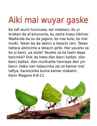 Hausa Motivational Diligence Tract.pdf