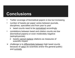Empirical Analyses Of Scientific Papers And Researchers