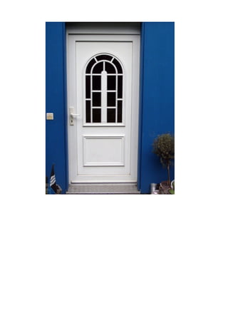 Haustüre bei Kunden montiert 2