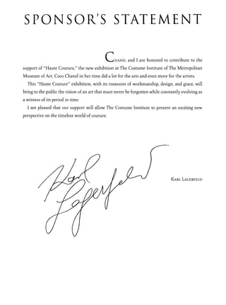 Haute couture (Alta Costura) 