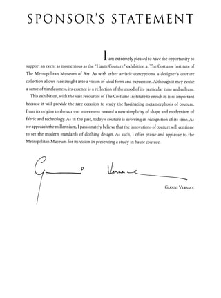 Haute couture (Alta Costura) 