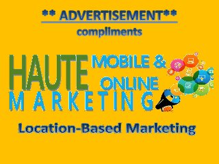 Haute mobile and online marketing location based marketing advert docdoc