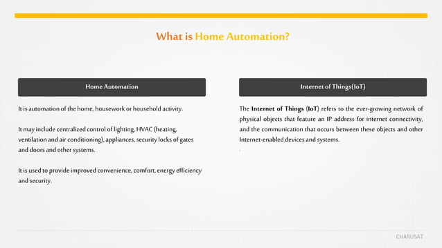 Home automation using raspberry pi | PPTX