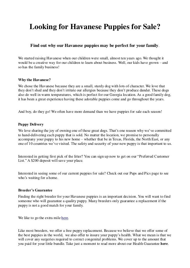 best havanese breeders