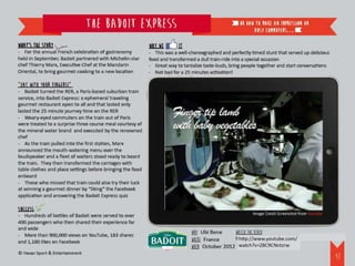 Ring My Bell                                                     or how to surprise consumers with a
                                                                                                           personalized gift…

What’s the story                                           Why we       it
- Shoe brand Aldo wanted to promote its shoes with         - Aldo found a great way to have women share their passion for shoes on instagram and
Israeli women in an innovative way by giving them          get a great reward
something to walk home in.


“The Shoe Happy Hour”
- Aldo placed a sign with a bell and instructions in the
middle of a busy street in Tel Aviv.
- The sign asked passers-by to instagram their shoes,
add their shoe size and the hashtag #ALDO and ring
the bell when done
- When the bell was rung, a huge mobile shoe box
appeared with a free pair of Aldo shoes inside for each
participant


Success
- The bell rang 457 times
- Over 500 pictures were uploaded
- More than 800,000 interactions with the brand




                                                                                                             Image Credit Screenshot from Youtube




                                                                             WHO: Smoyz           Watch the video:
                                                                             WHERE: Israel        http://www.youtube.com/watch?v=Y83wOHnoldg
                                                                             WHEN: October 2012
© Havas Sport & Entertainment
                                                                                                                                                    42
 