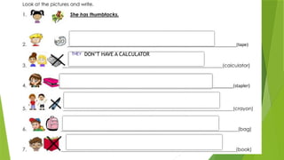 DON’T HAVE A CALCULATOR
 