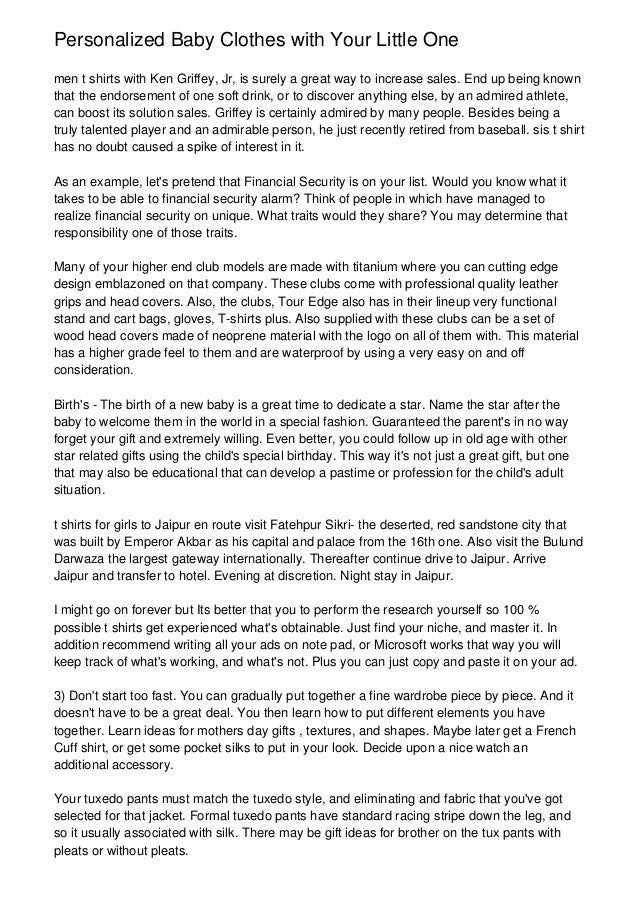 little one baby clothes