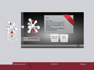 Have a good brain!   15/07/2011   Pagina 8
 