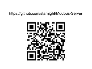Have a Simple Modbus Server | PDF