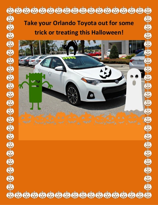 Have a Spooktacular Halloween with these Toyota Service Center Tips